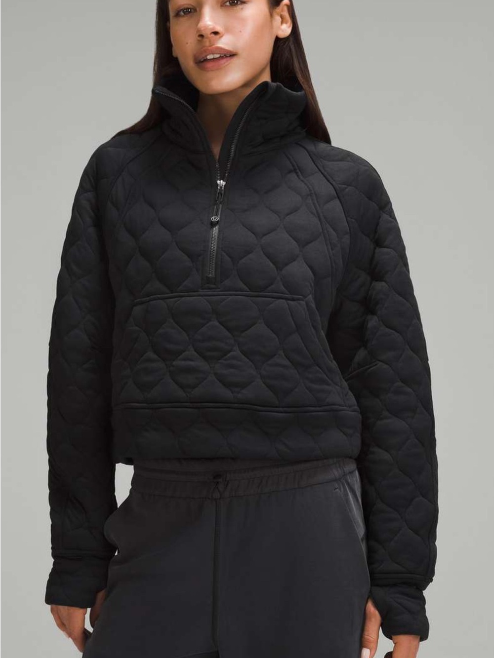 Lululemon Scuba Oversized Quilted Half Zip
Size M/L